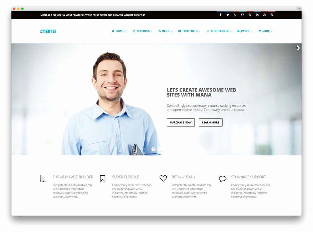 20 New Wordpress Bootstrap themes and Templates 2015