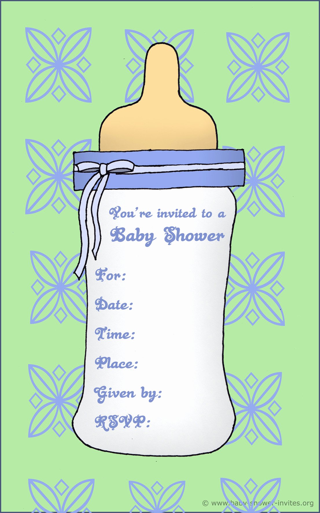20 Printable Baby Shower Invites