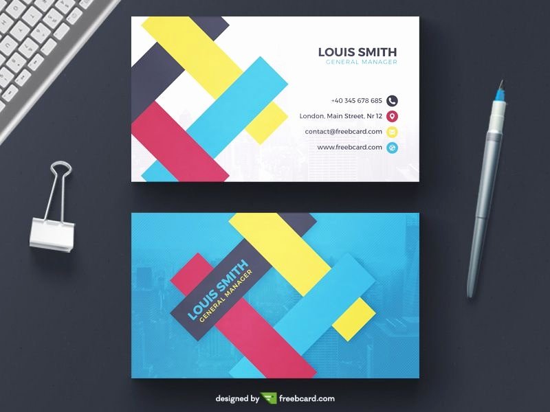 20 Professional Business Card Design Templates for Free