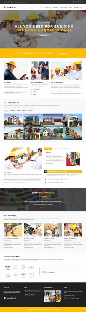 20 Professional Business Website Templates Free Download