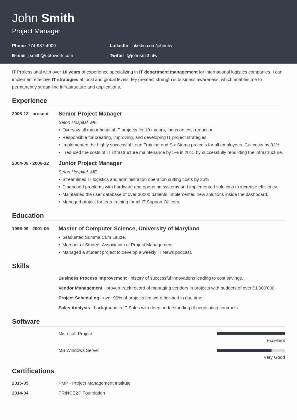 20 Resume Templates [download] Create Your Resume In 5