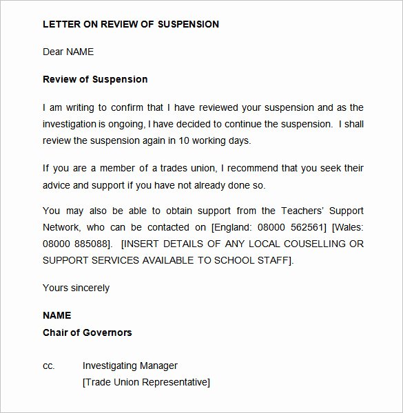 20 Sample Disciplinary Letter Templates Word Apple