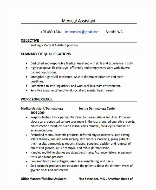 simple work resume template