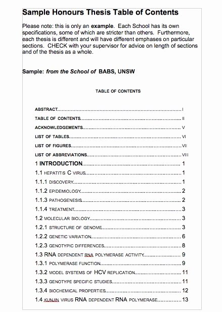 20 Table Of Contents Templates and Examples Free