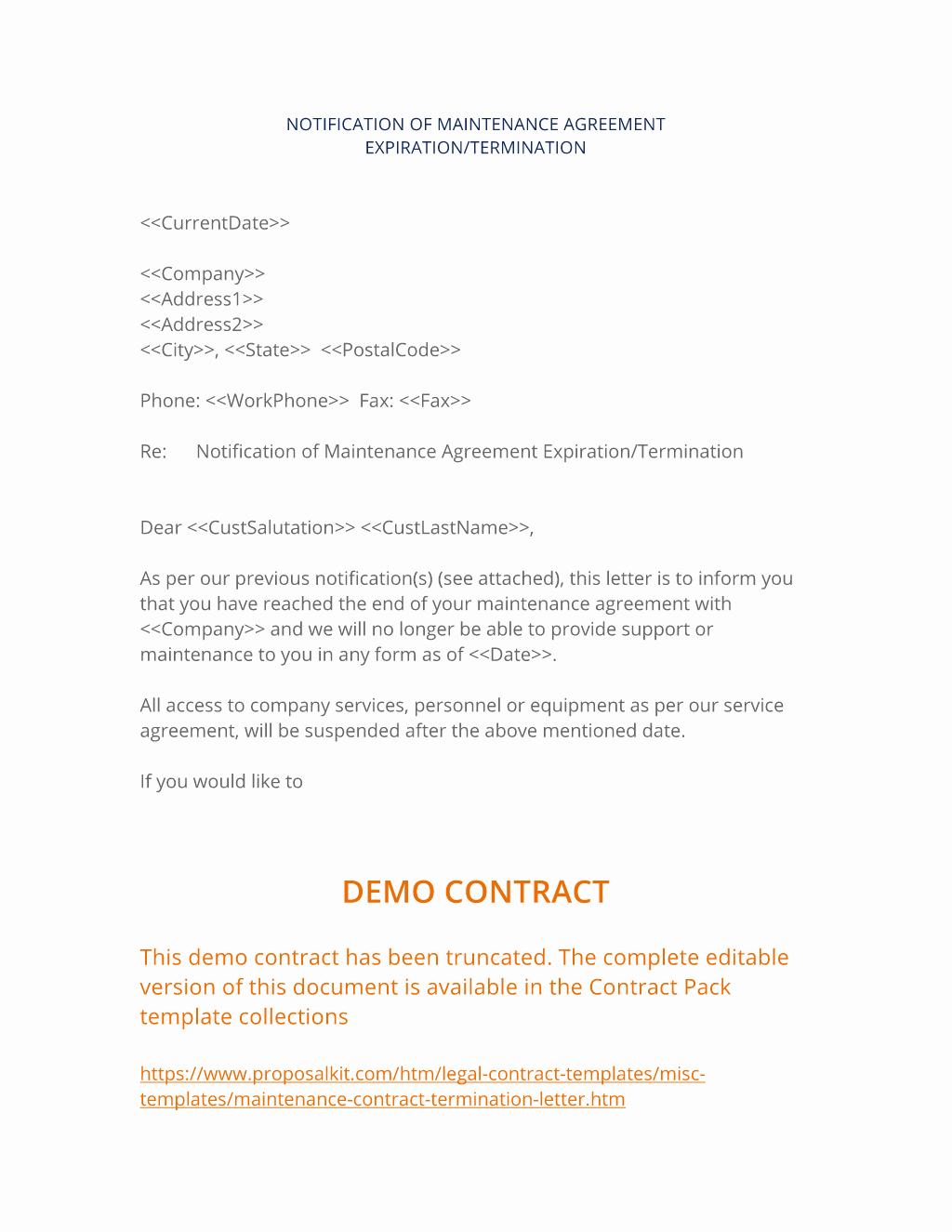 20 Unique Contract Termination Letter Sample Doc Graphics