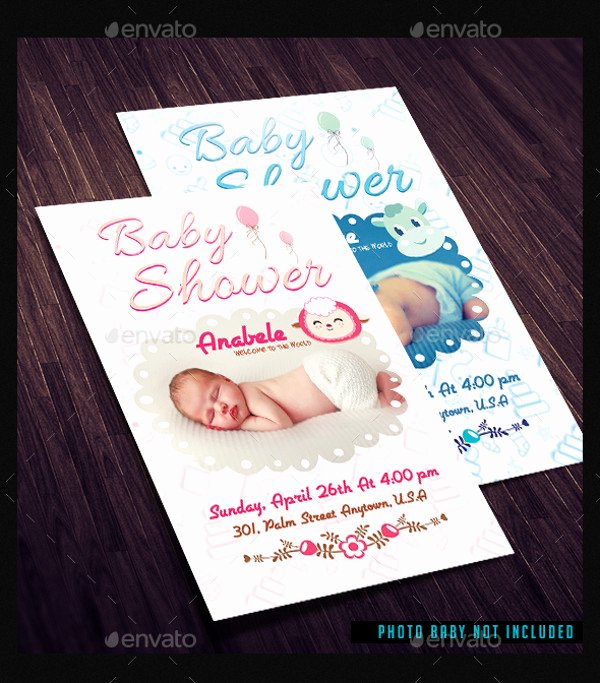 21 Baby Shower Flyer Templates Psd Ai Illustrator Download