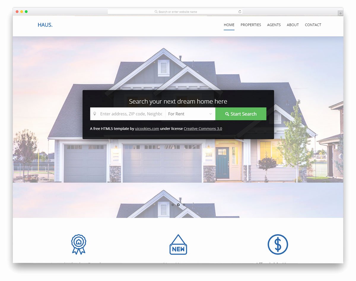 21 Best Free Real Estate Website Templates for Successful