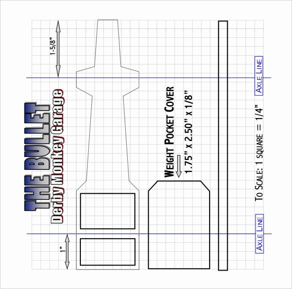 pinewood derby template