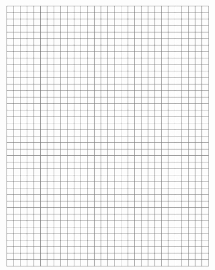 Graph Paper Template Word | Letter Example Template