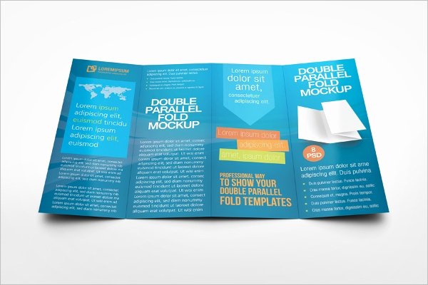 21 Gate Fold Brochure Mockups