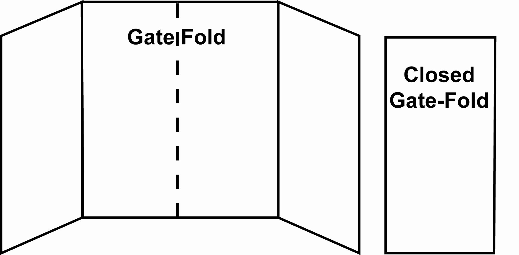 21 Of Over Gate Fold Invitation Template