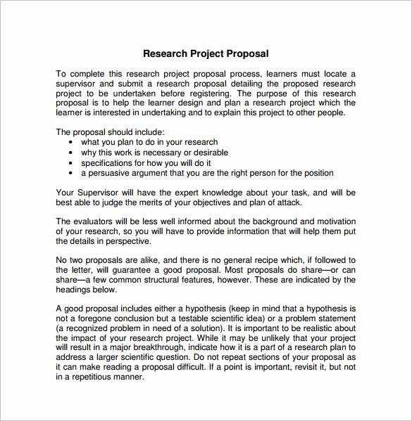 21 Project Proposal Templates Pdf Doc