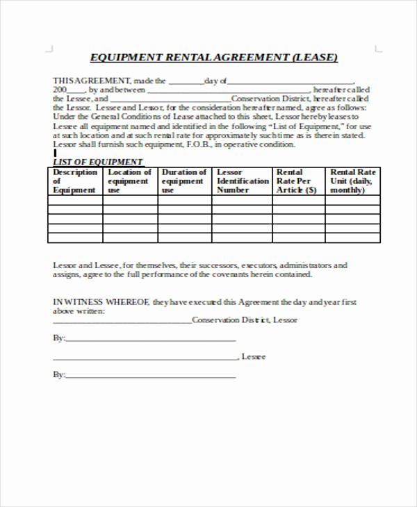 21 Sample Rental Agreement forms