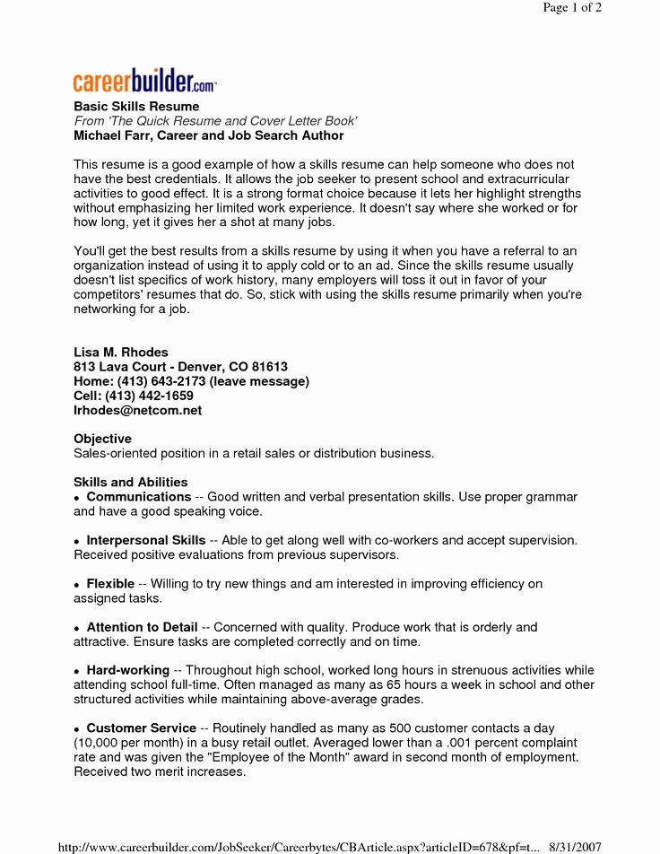 22 Best Images About Basic Resume On Pinterest