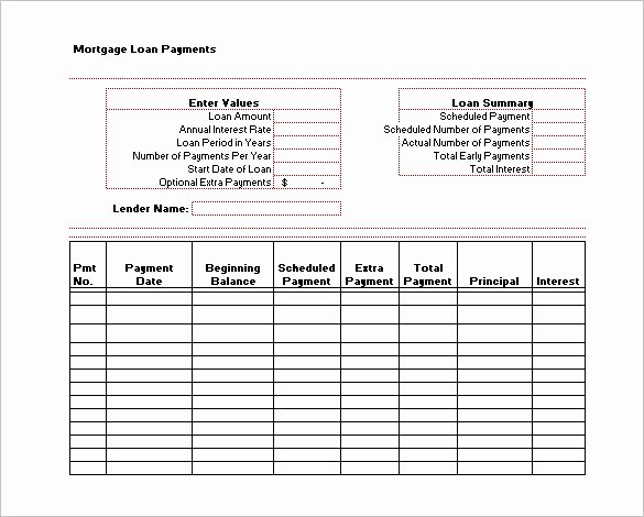 22 Payment Schedule Templates Word Excel Pdf