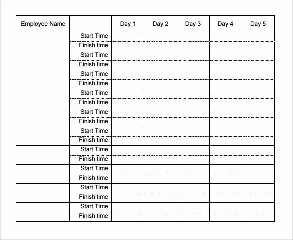 22 Weekly Timesheet Templates – Free Sample Example
