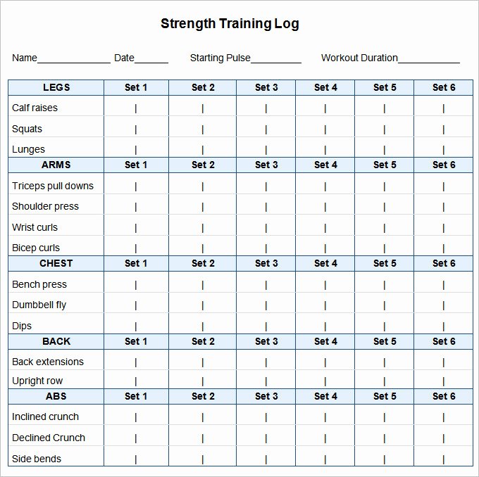 22 Workout Schedule Templates Pdf Doc