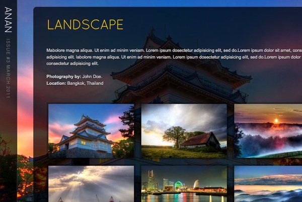 23 Mind Blowing Graphy Website Templates