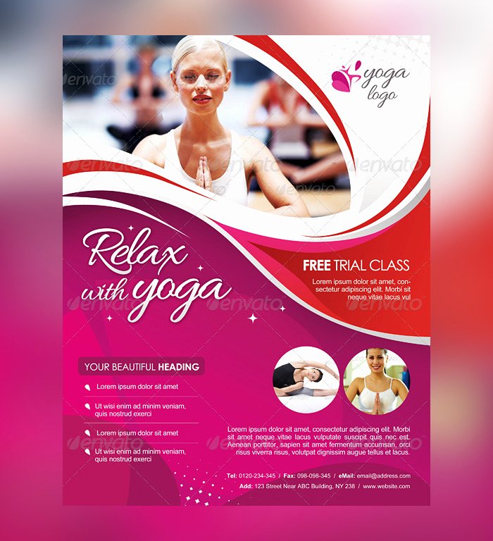 23 Yoga Flyer Psd Templates Free &amp; Premium Designyep