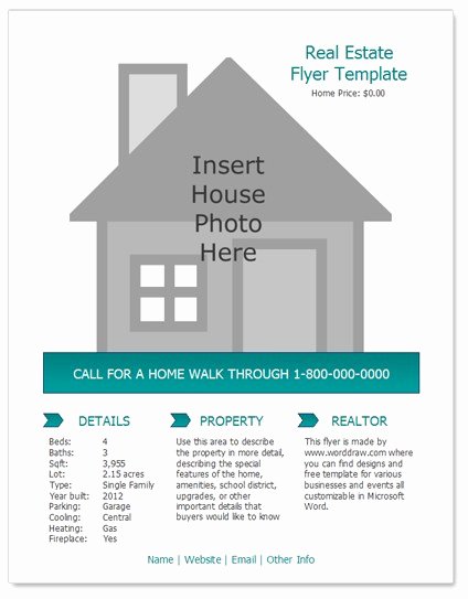 24 Stunning Real Estate Flyer Templates Demplates