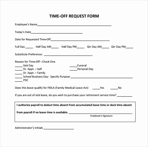 24 Time F Request forms to Download