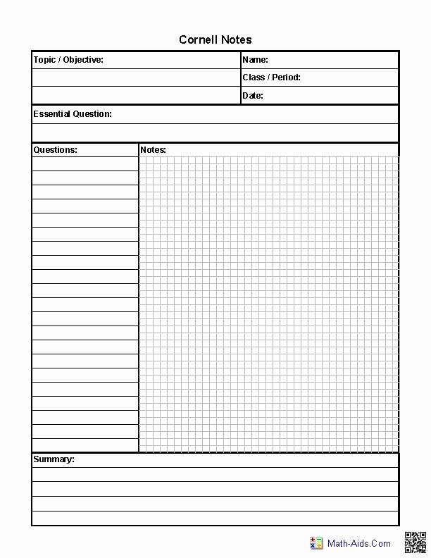 25 Best Ideas About Cornell Notes On Pinterest