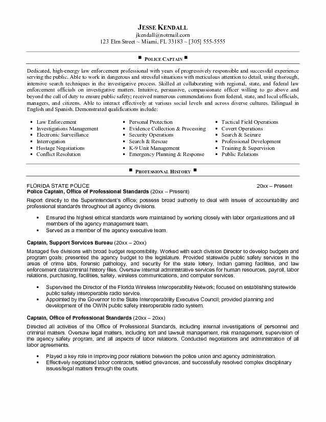 25 Best Ideas About Police Officer Resume On Pinterest