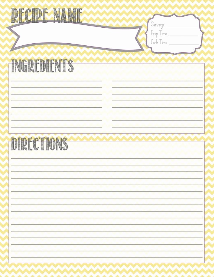 25 Best Ideas About Printable Recipe Cards On Pinterest
