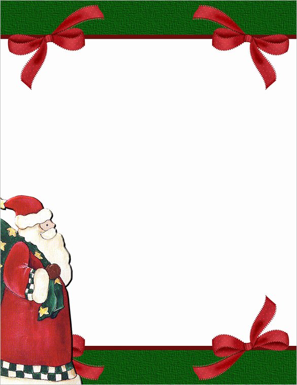christmas stationery template