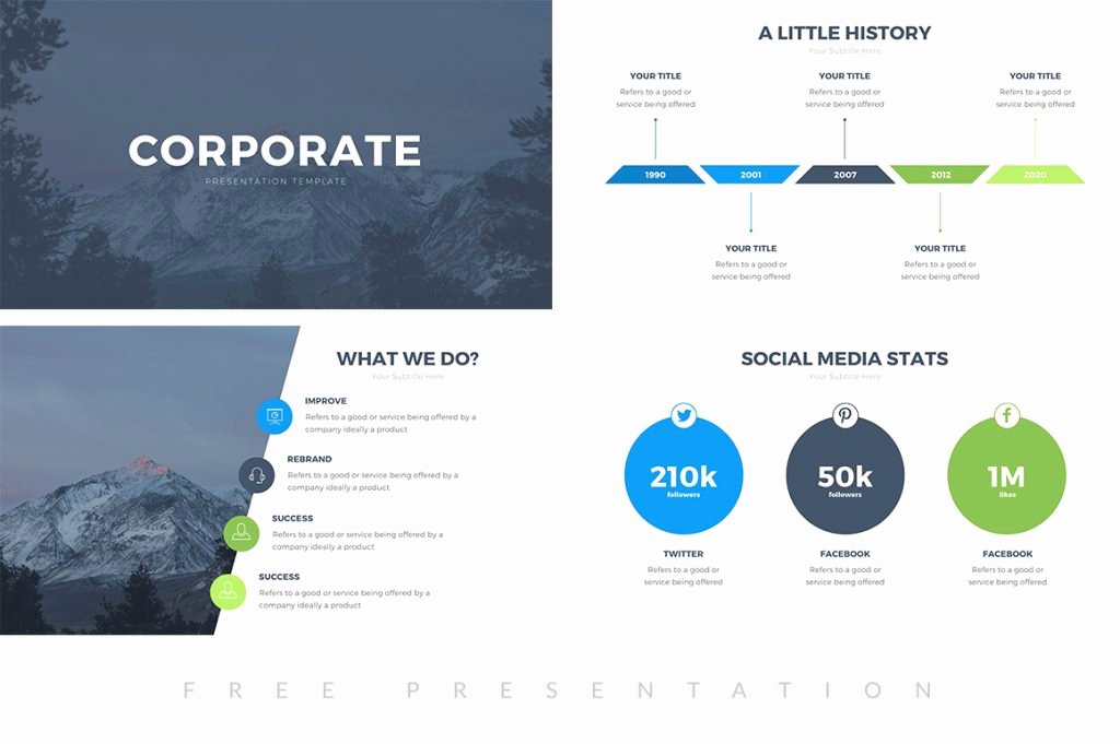 25 Free Professional Ppt Templates for Project Presentations