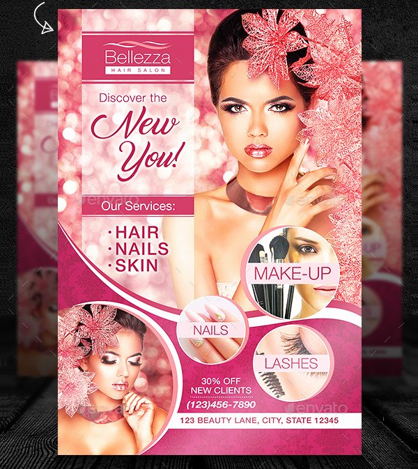 25 Hair Salon Flyer Templates Free &amp; Premium Download
