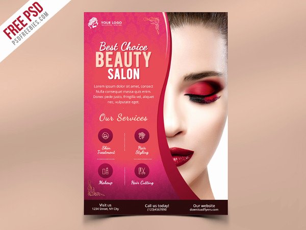 25 Hair Salon Flyer Templates Free &amp; Premium Download