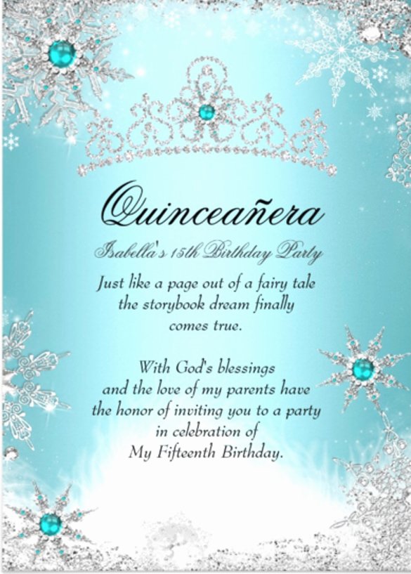 25 Quinceanera Invitations Template Free Psd Vector