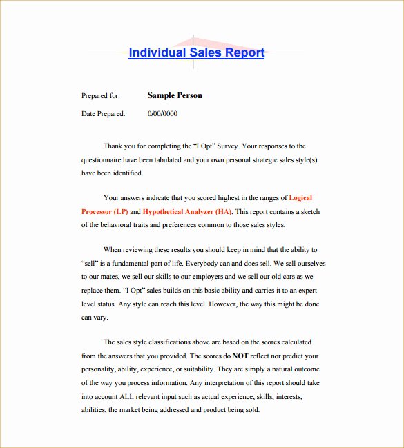 25 Sales Activity Report Templates Word Excel Pdf