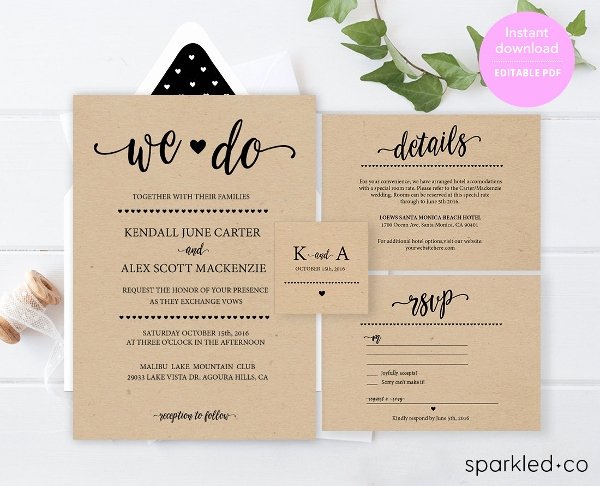25 Wedding Invitation Templates Psd Eps Png Word
