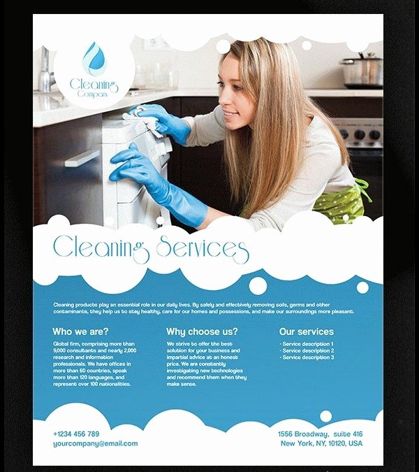26 Cleaning Flyers Psd Ai Eps Download