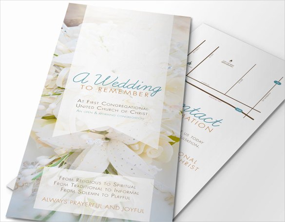 26 Wedding Brochure Template Free Psd Ai Apple Pages