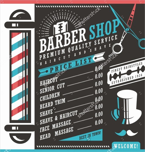 27 Barbershop Flyer Templates Free &amp; Premium Download