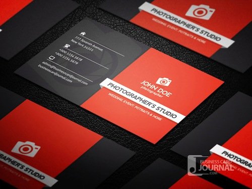 28 Best Free Black and White Psd Business Card Templates