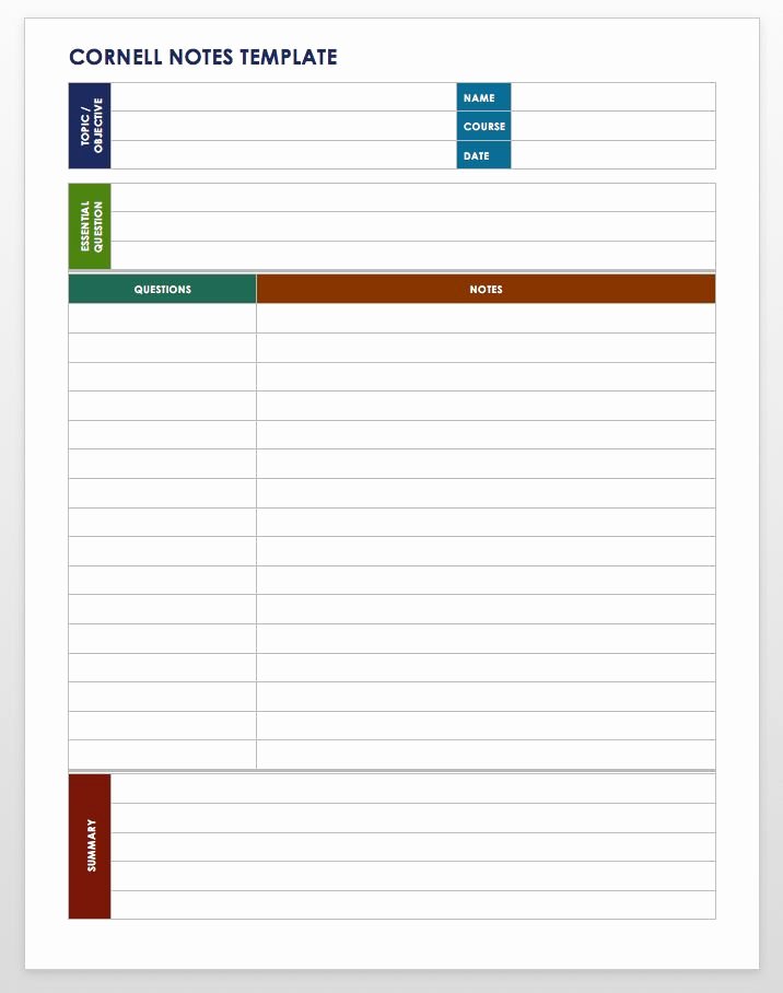 free time management templates