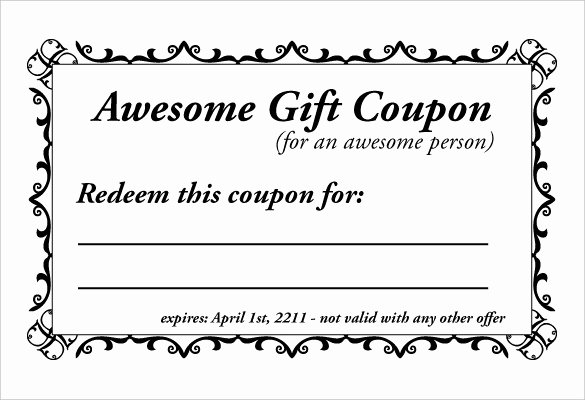 28 Homemade Coupon Templates – Free Sample Example