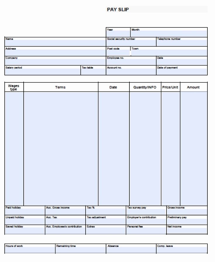 28 Of Payroll Check Template