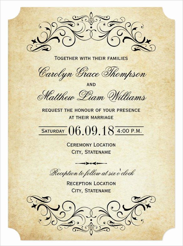 sample wedding invitation wording