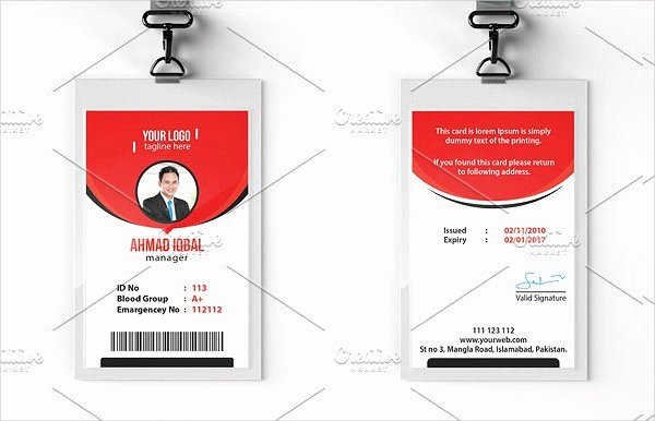 id card templates