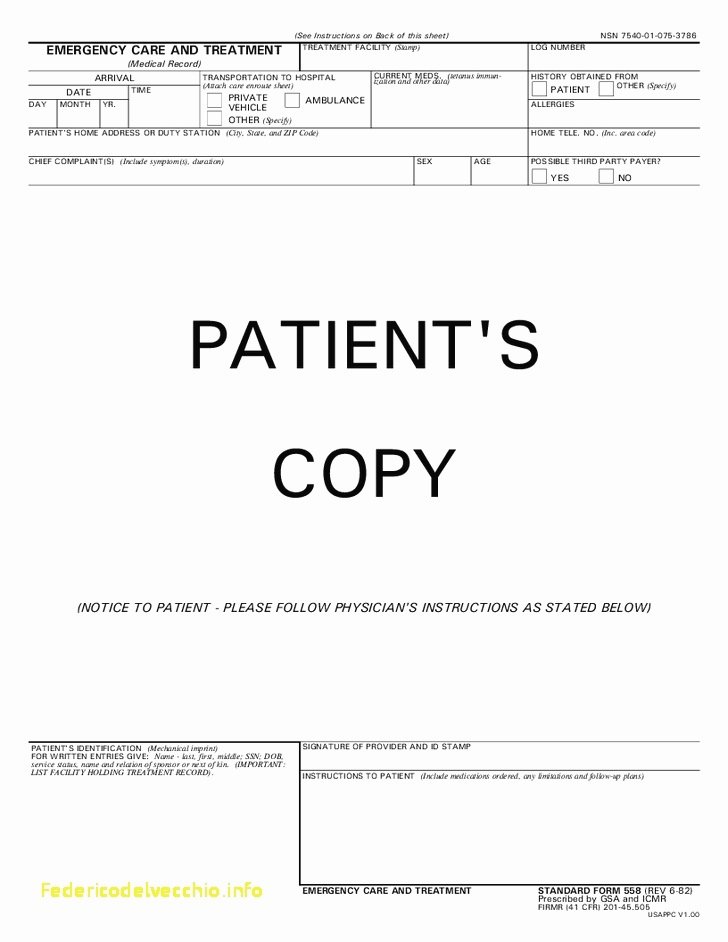 29 Hospital Discharge Papers Template