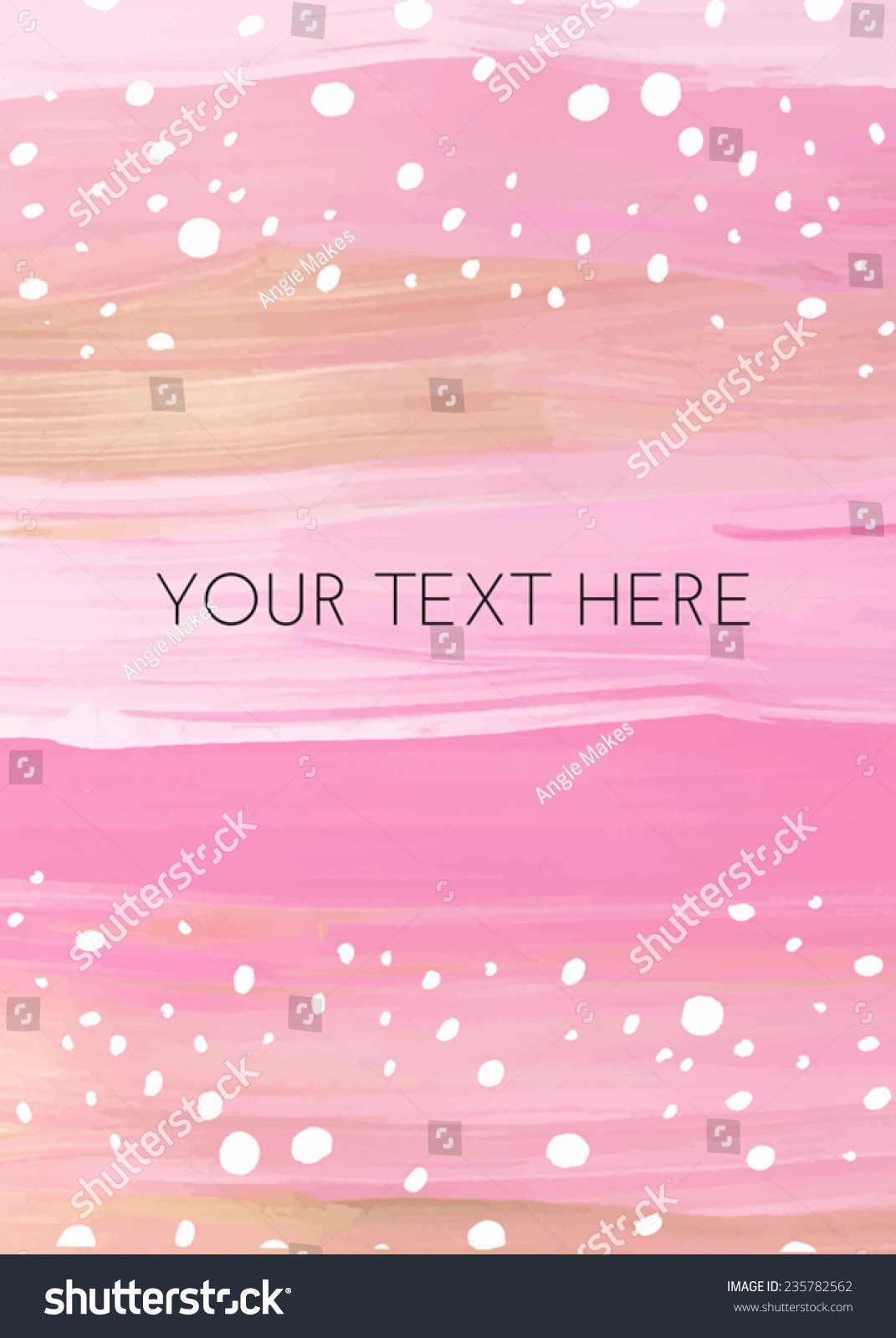 29 Of Blank Template Pink Blackand Gold