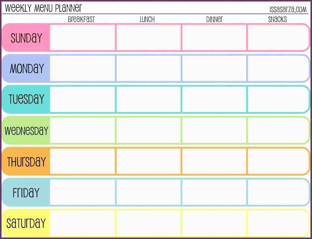 29 images of weekly workout schedule template 3532