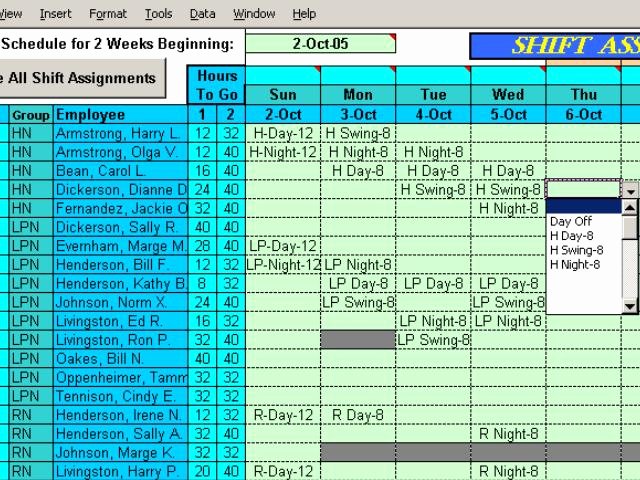 3 2 2 Shift Schedule