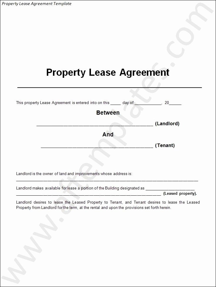 3 Best Lease Agreement Templates