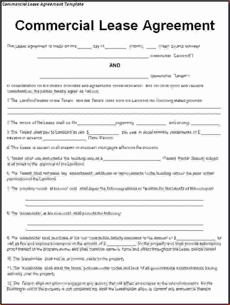 3 Free Lease Agreement Template Wordreport Template